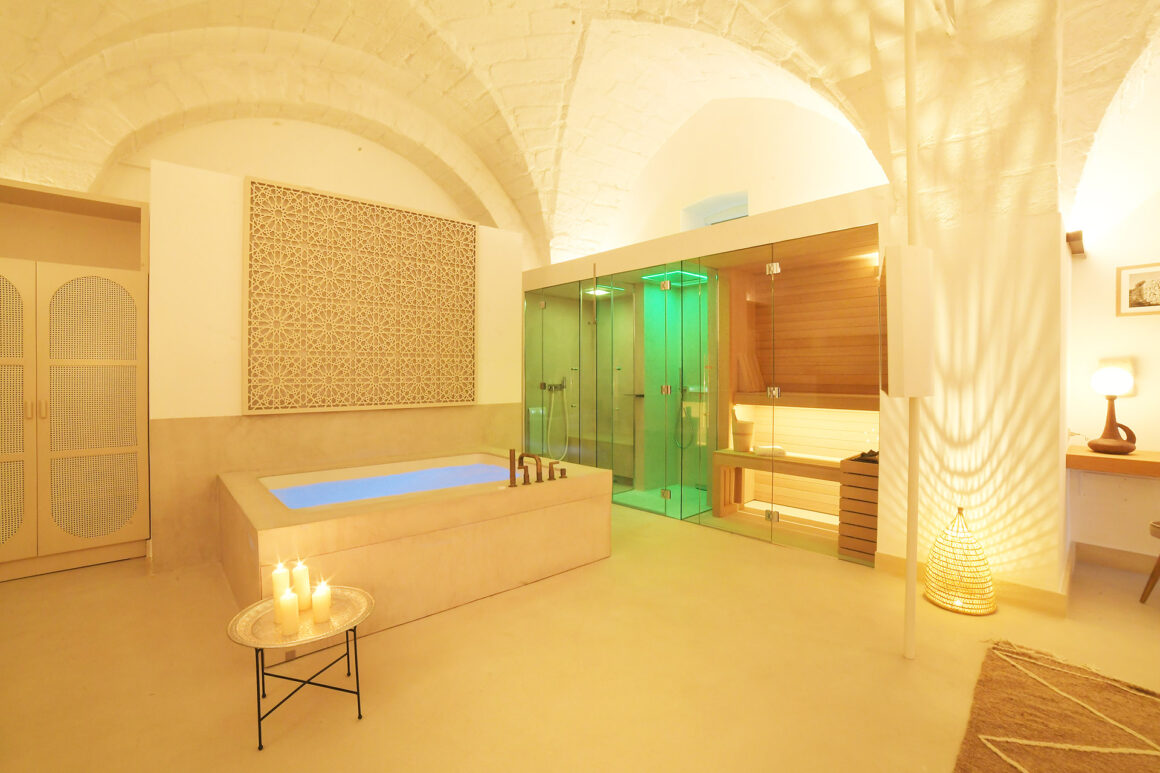 Masseria Corte degli Aromi Otranto suite lavanda spa privata
