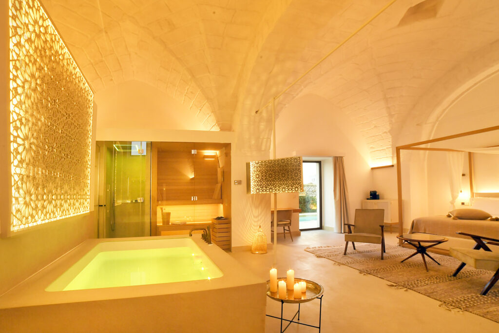 Masseria Corte degli Aromi Otranto suite menta spa