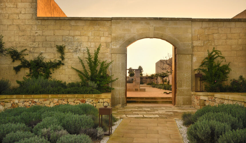 Masseria Corte degli Aromi Otranto ingresso